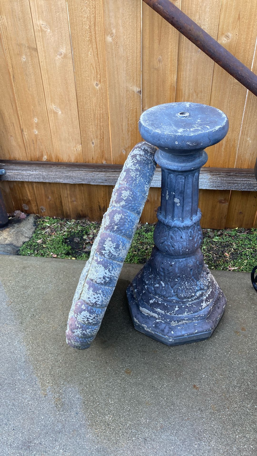 Concrete Water Fountain/Bird Bath