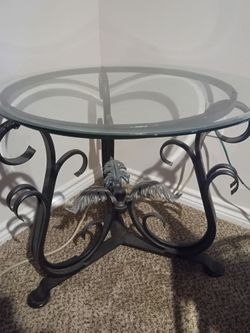 Glass table