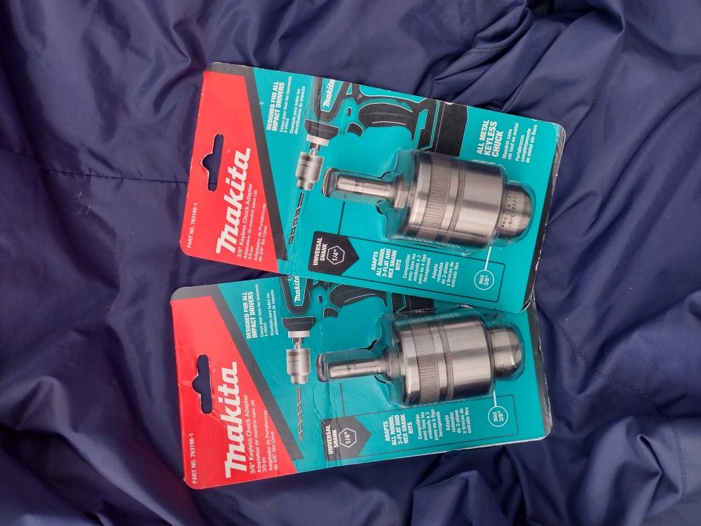 Makita 1/4 In Chuck Adapters