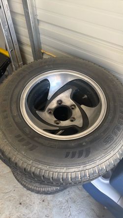 Rims with tires