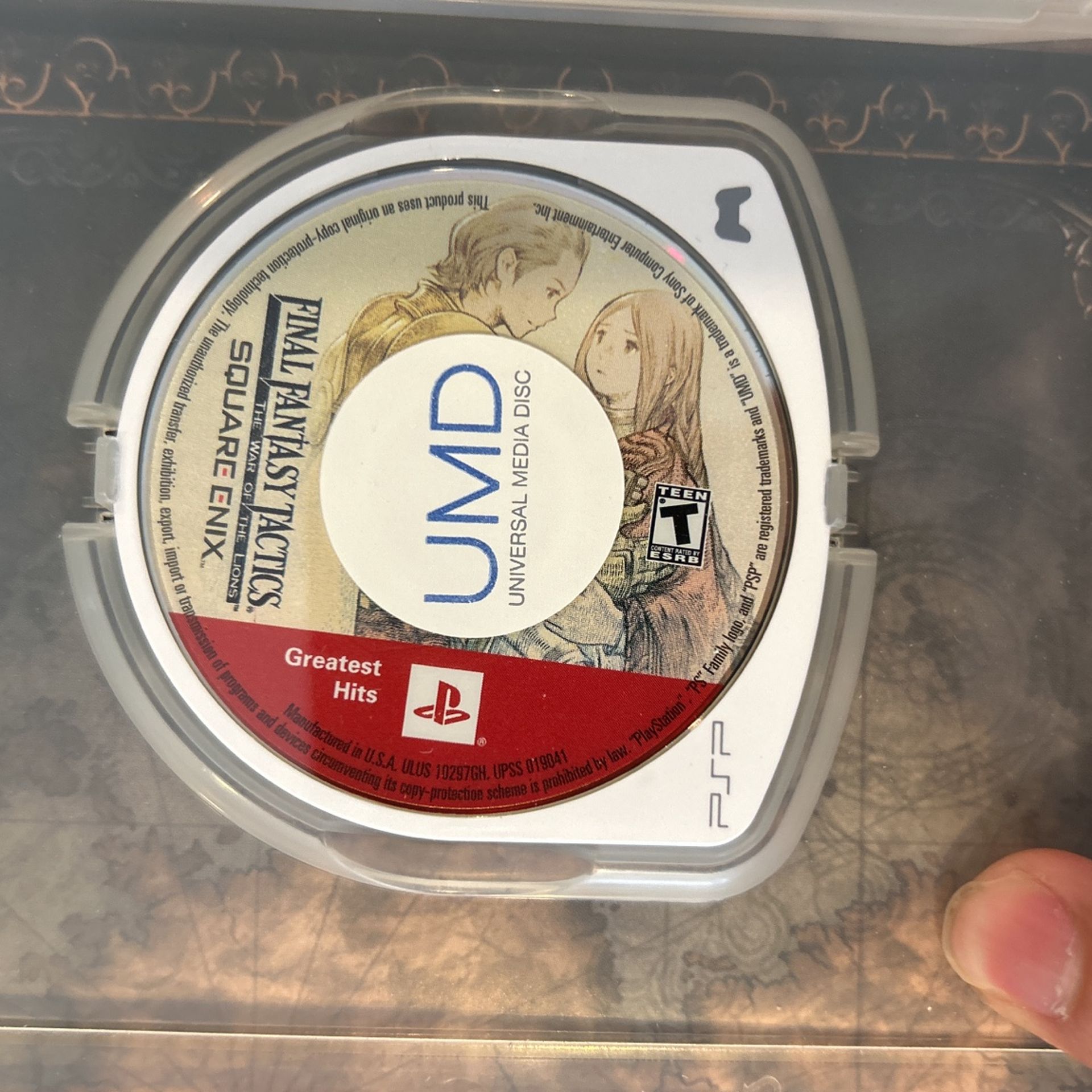 PlayStation PSP Greatest Hits Final Fantasy Tactics The War Of The Lions