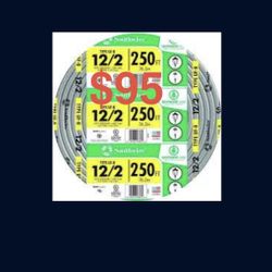 Electric Wire 12/2 250’ UF-B Out Door 