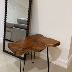 Solid wood End Table