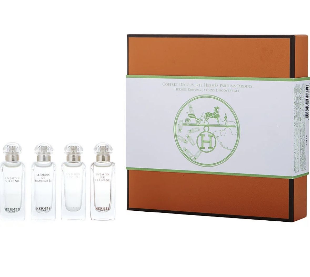 New Hermes jardins minis discovery set