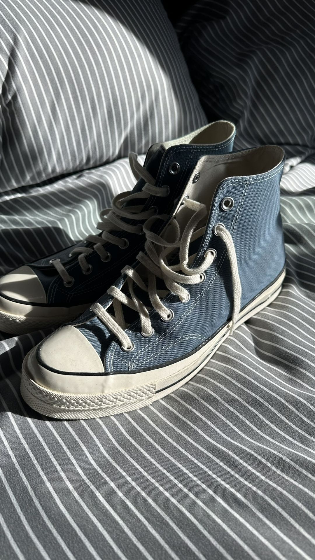 Blue Converse 70s