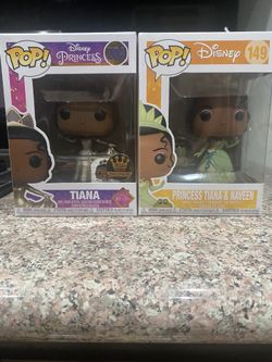 Princess Tiana Funko Set