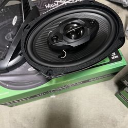  Car Audio-a Pair Of Skyhighcaraudio Bl 69.3 6x9 Speakers 