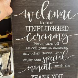 Wedding Signs 