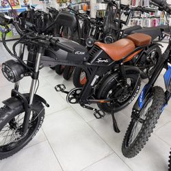 Movcan V70 Electric Bicycle 35MPH! Finance For $50 Down Payment!!