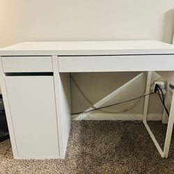 Computer Table With Drawer & Storage