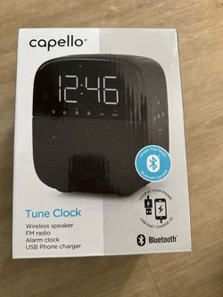 Used Bluetooth radio/speaker/alarm clock