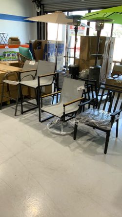 Patio chairs $50