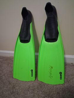 Mares Tropic Swim Snorkel Fins Size 10-11 (45-46) Made in Italy