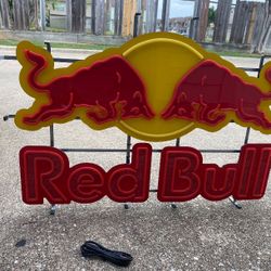 Red Bull Sign 