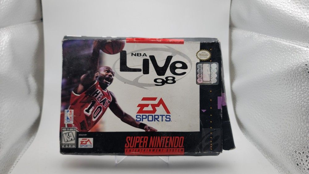 Super Nintendo NBA LIVE 98