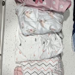 Crib bee Sheet (girl)