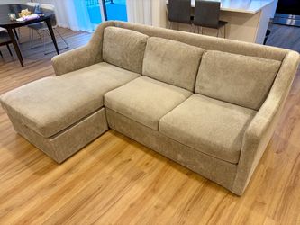Crate and Barrel Sectional Sofa