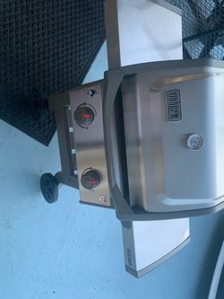 WEBER GRILL STAINLESS STEEL EDITION