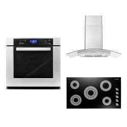 NEW OPEN BOX PACKAGE ITEMS  - RANGE DISHWASHER HOOD COOKTOP
