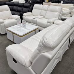 Recliner SOFA & LOVESEAT set - LED’s & BLUETOOTH 🔊 