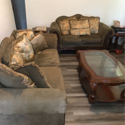 Furniture- 2 Couches and 2 End Tables