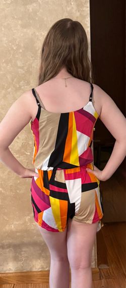 Stilettos, cute pocketed romper
