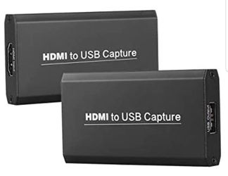 NEW - HDMI Video Capture Card Dongle Capture 60fps 4K Input 1080p Record Video Audio Grabber for Live Game Capture PS4/switch