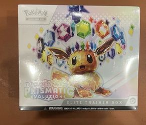 Prismatic Evolution ETB mint condition