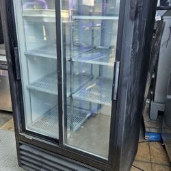 Two Glass Door Refrigerator 