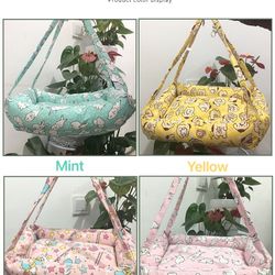 Hanging Pet Bed S 10”x12” $18 M 12”x14” $20