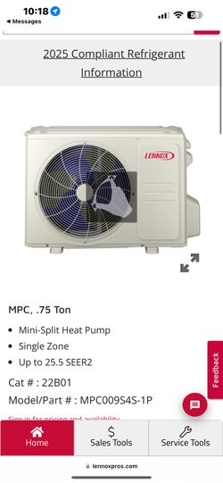 Lennox Heat Pump Condenser Unit