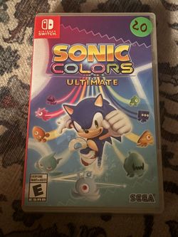 Sonic colors Nintendo Switch