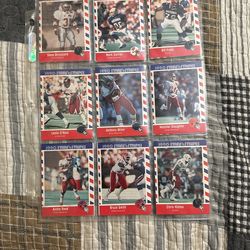 1990 Football Cards For $5