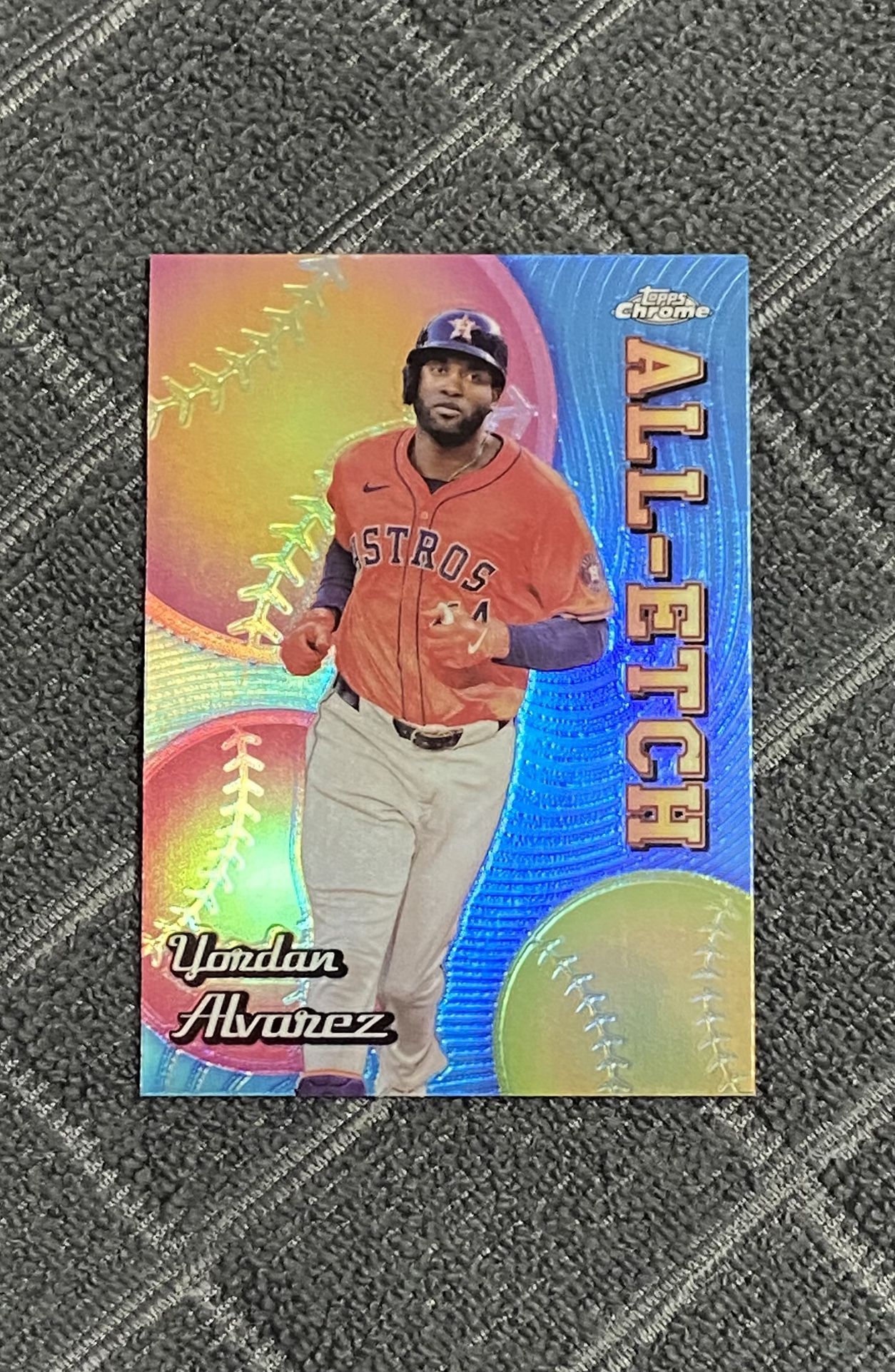 Houston Astros Yordan Alvarez Card