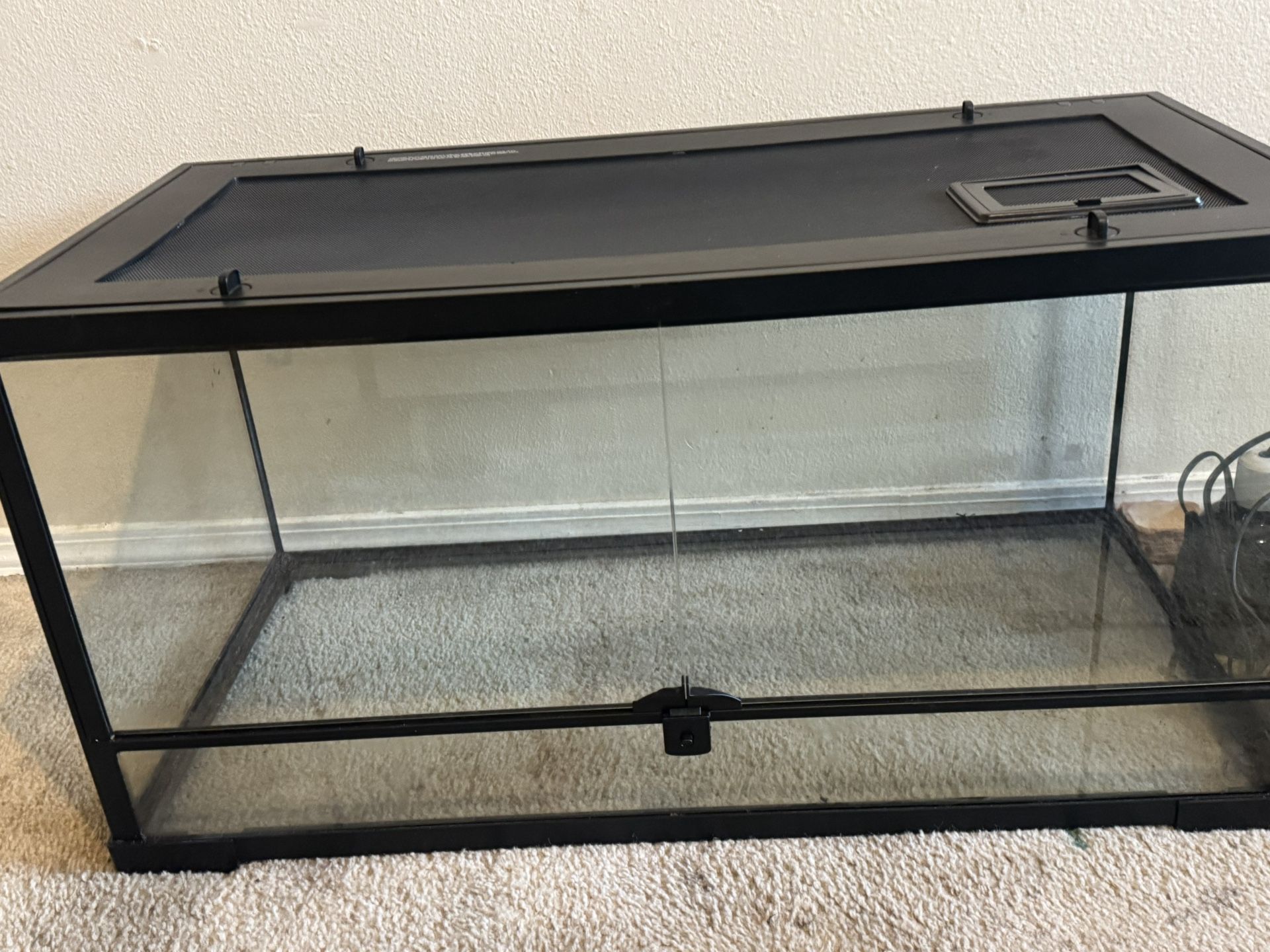 Front Opening Reptile Enclosure
