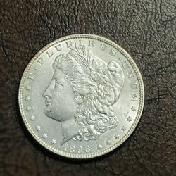 1896-P Morgan Silver Dollar 