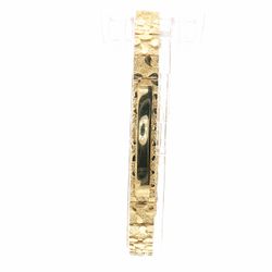 Men’s 10k Yellow Gold Textured Nugget ID Identification Bracelet 8.5” Inch 8mm GP3137429