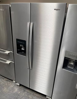 Deal: Whirlpool Stainless Side‑by‑Side w/ Ice Maker – Clean