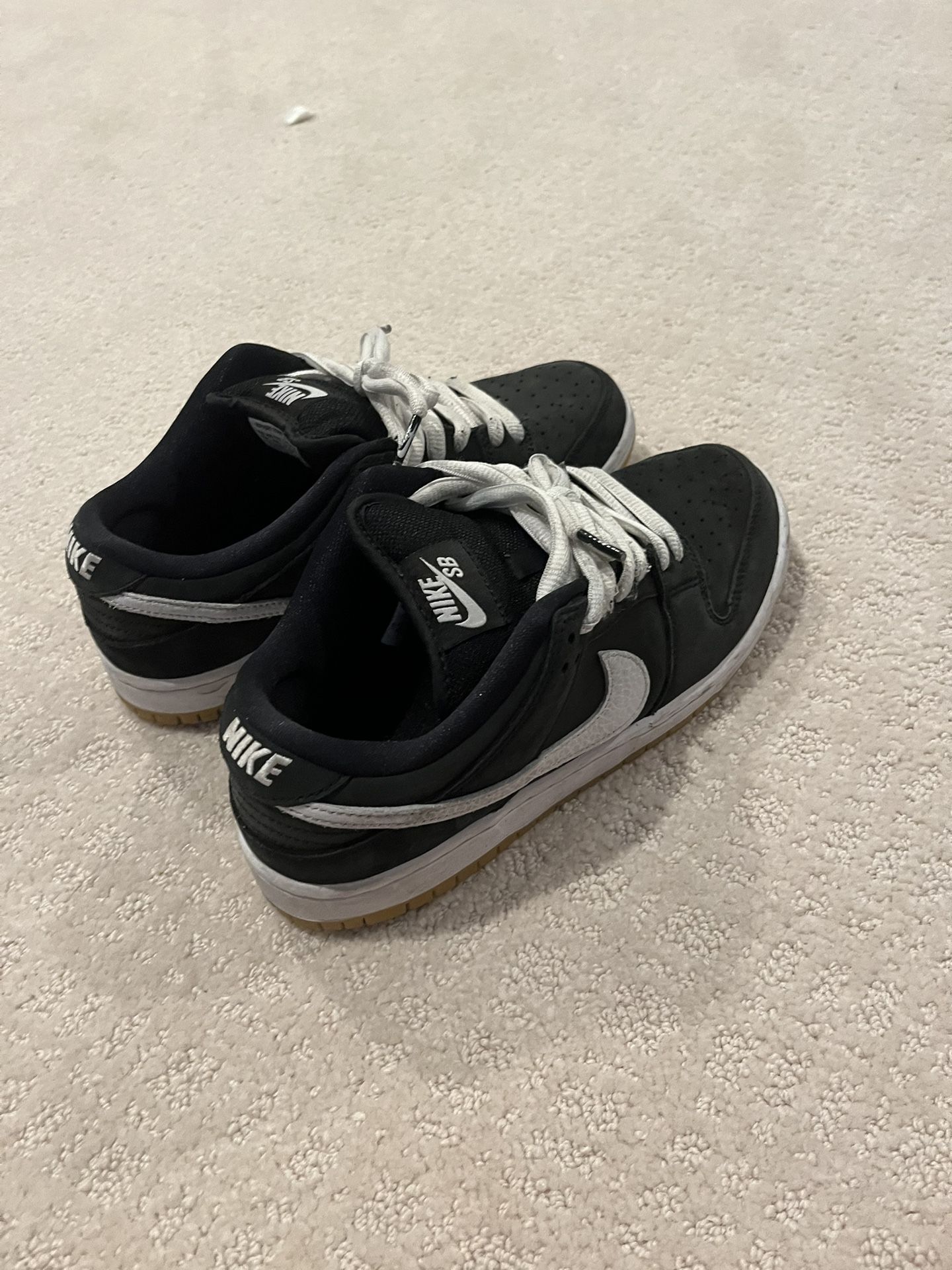 Nike Sb Dunk Black Gum Size 6.5
