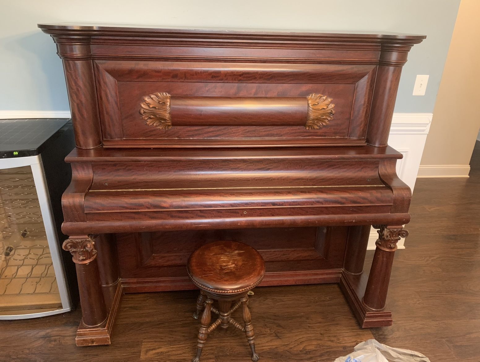 Antique Piano - Been In Family Over 100 Yrs