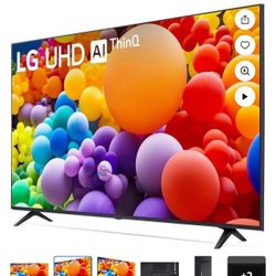 LG 50” Smart TV 4K 📺 HDR LED With AI 🤖.