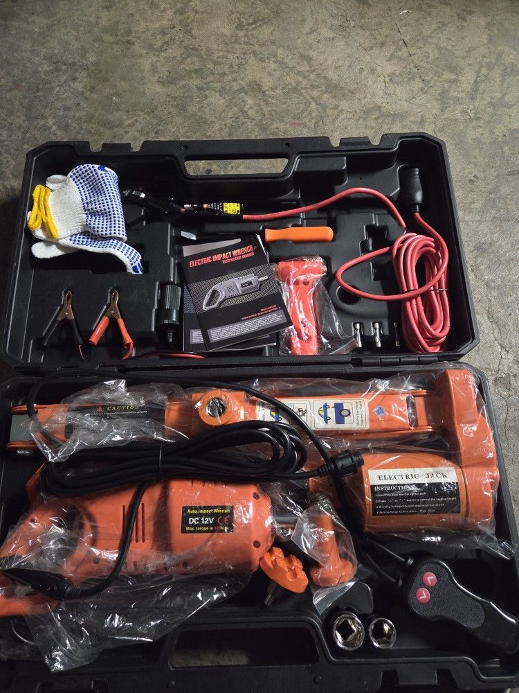 12v Auto Impact And Scissor Jack