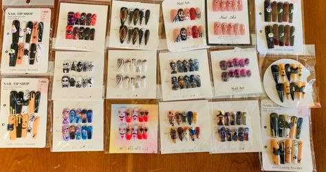 Halloween Press-On Nail Sets $5 each set