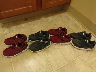 Nikes toddlers size 10c two pairs