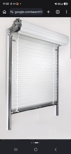 Galvanized  steel rool up door and frame