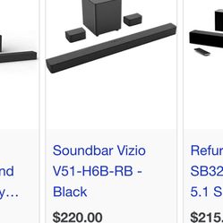 Vizio Sound System 