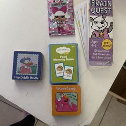 Assorted Preschool Learning Toys And Games