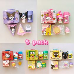 5 Pack Sanrio Jada Lunch Buddies Hello Kitty