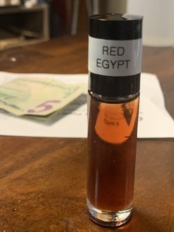 Red Egyptain musk body oil fragrances rollon