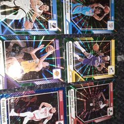 25 Donruss Parallels Basketball Cards Assorted 